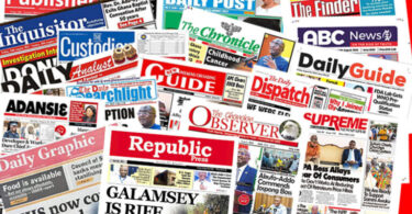 Newpaper Headlines Ghana